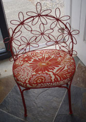 The Perfect Floral With Red Piping